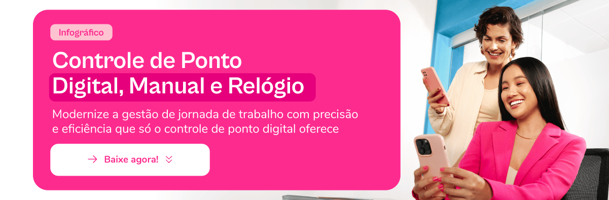 Banner -  Infográfico - Qual melhor tipo de controle de ponto