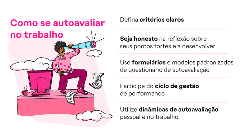 Como fazer a autoavaliação no trabalho