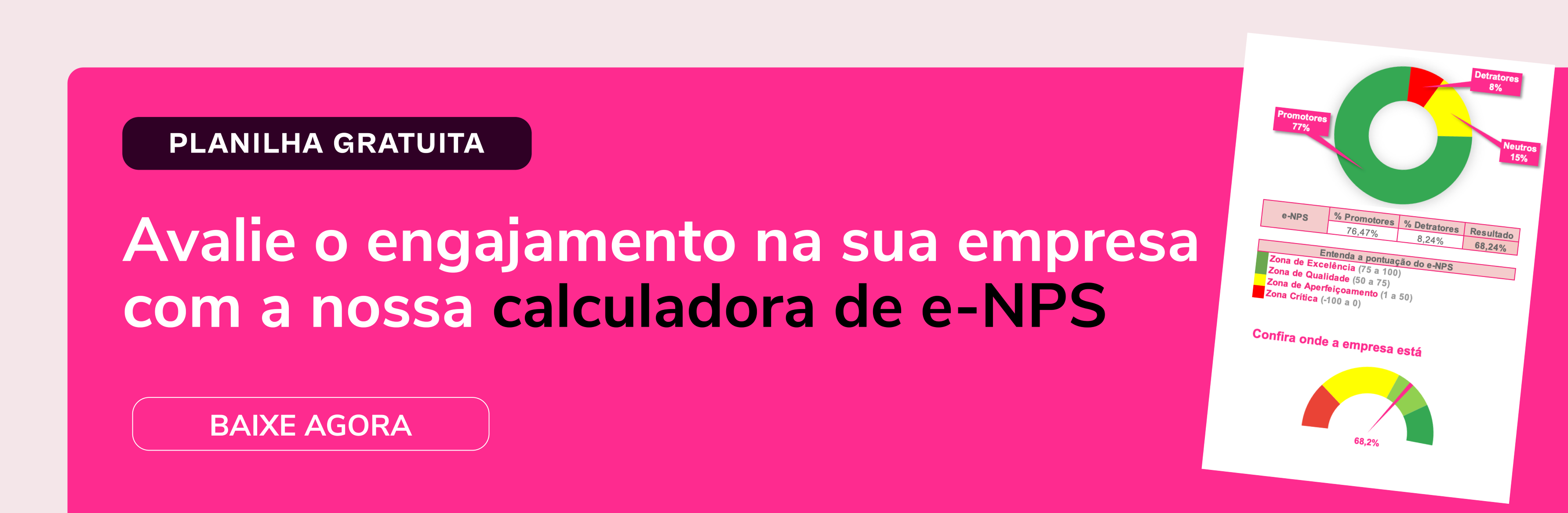 Banner - Calculadora e-NPS