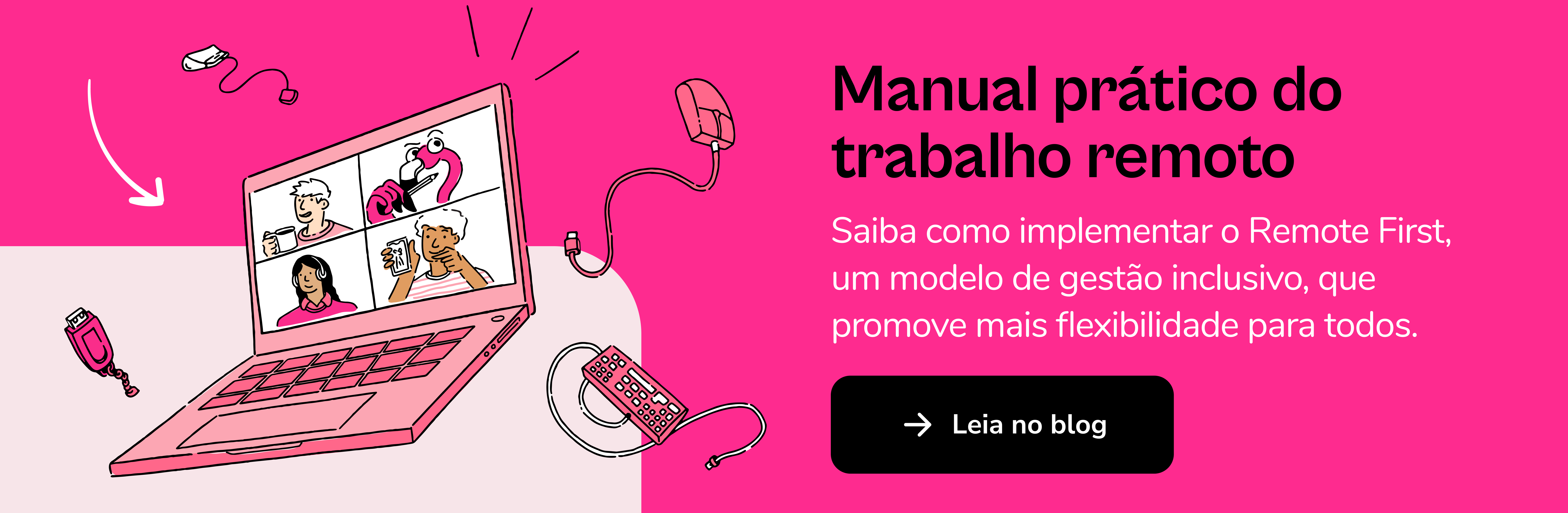 Banner - Manual prático do trabalho remoto