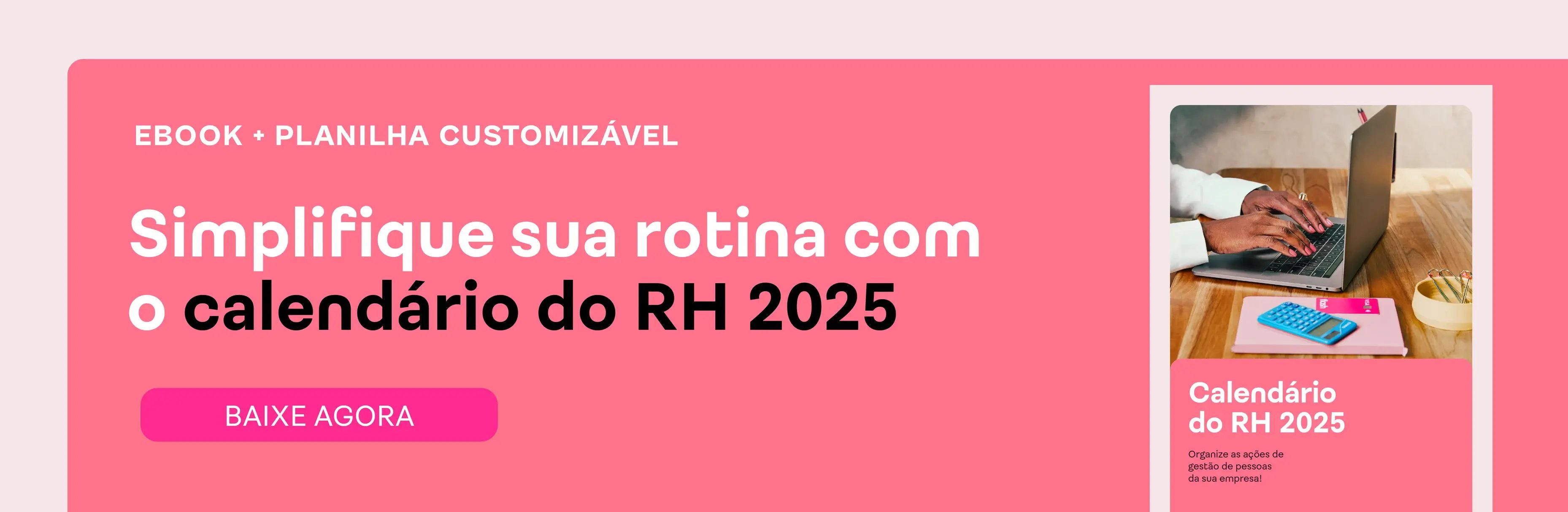 Banner - Calendário do RH 2025