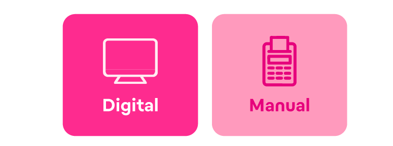 Diferença entre cartão de ponto digital e relógio de ponto biométrico e manual