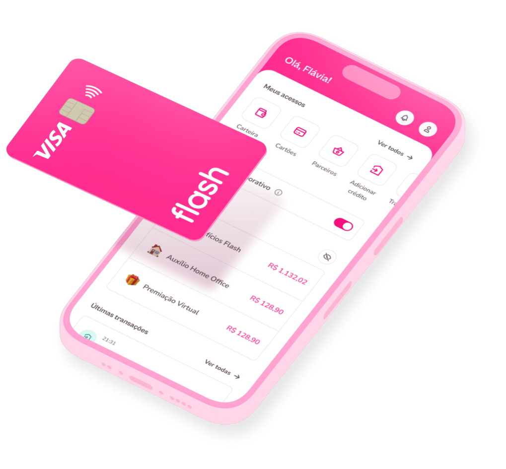 cartão flash e celular com tela do app flash cartão flash e celular com tela do app flash