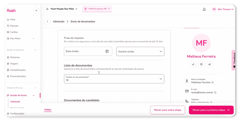 Por que escolher a plataforma de admissão digital da Flash