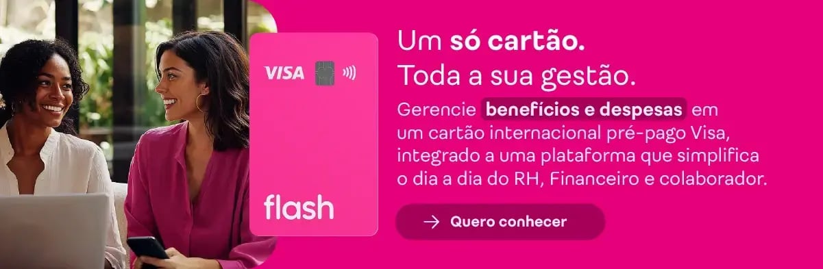 um só cartão. toda sua gestão (benefícios e despesas)