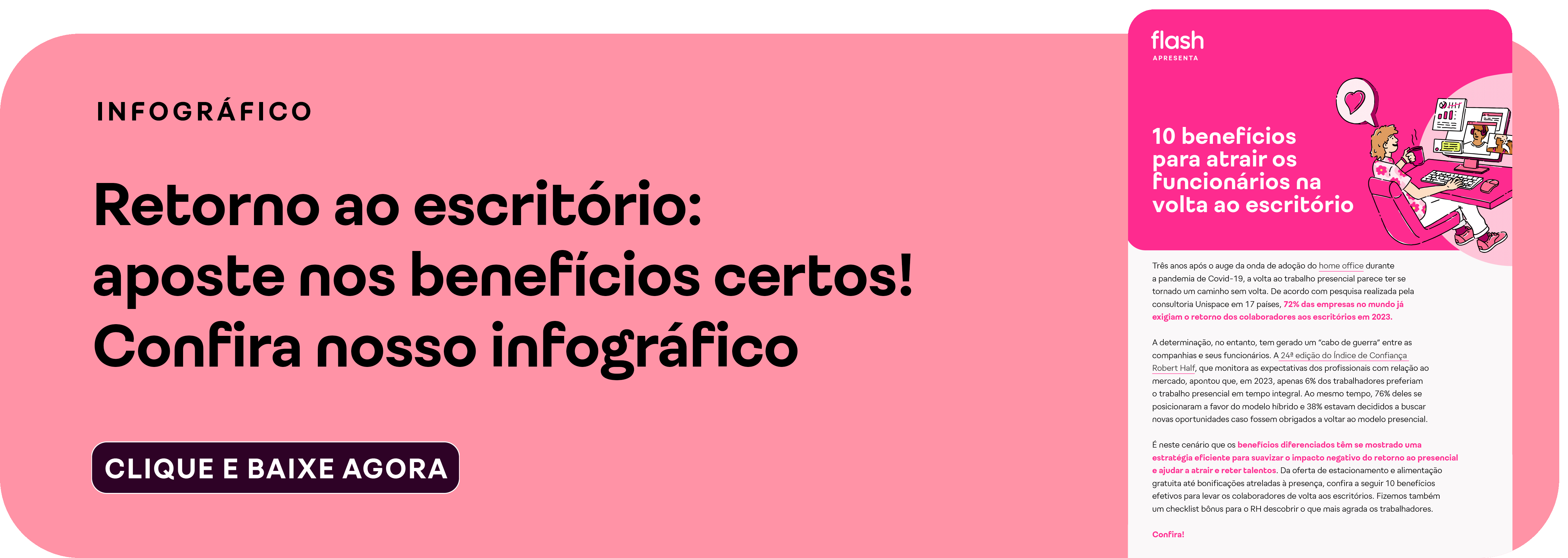 banner - info - 10 benefícios para atrair os funcionários ao presencial