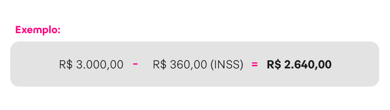 exemplo de cálculo do IRRF