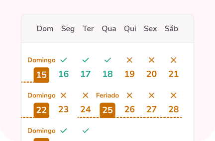 Bloqueio automático de início de férias em datas proibidas