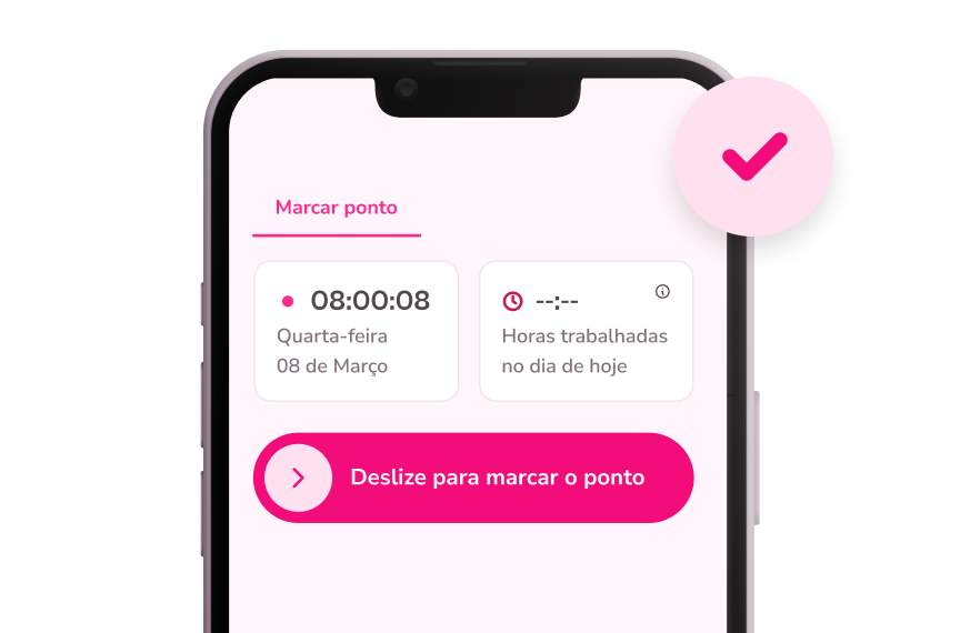 Registro e gestão do ponto no App da Flash